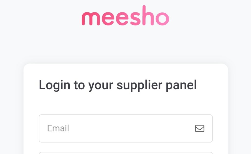 Meesho Supplier Panel